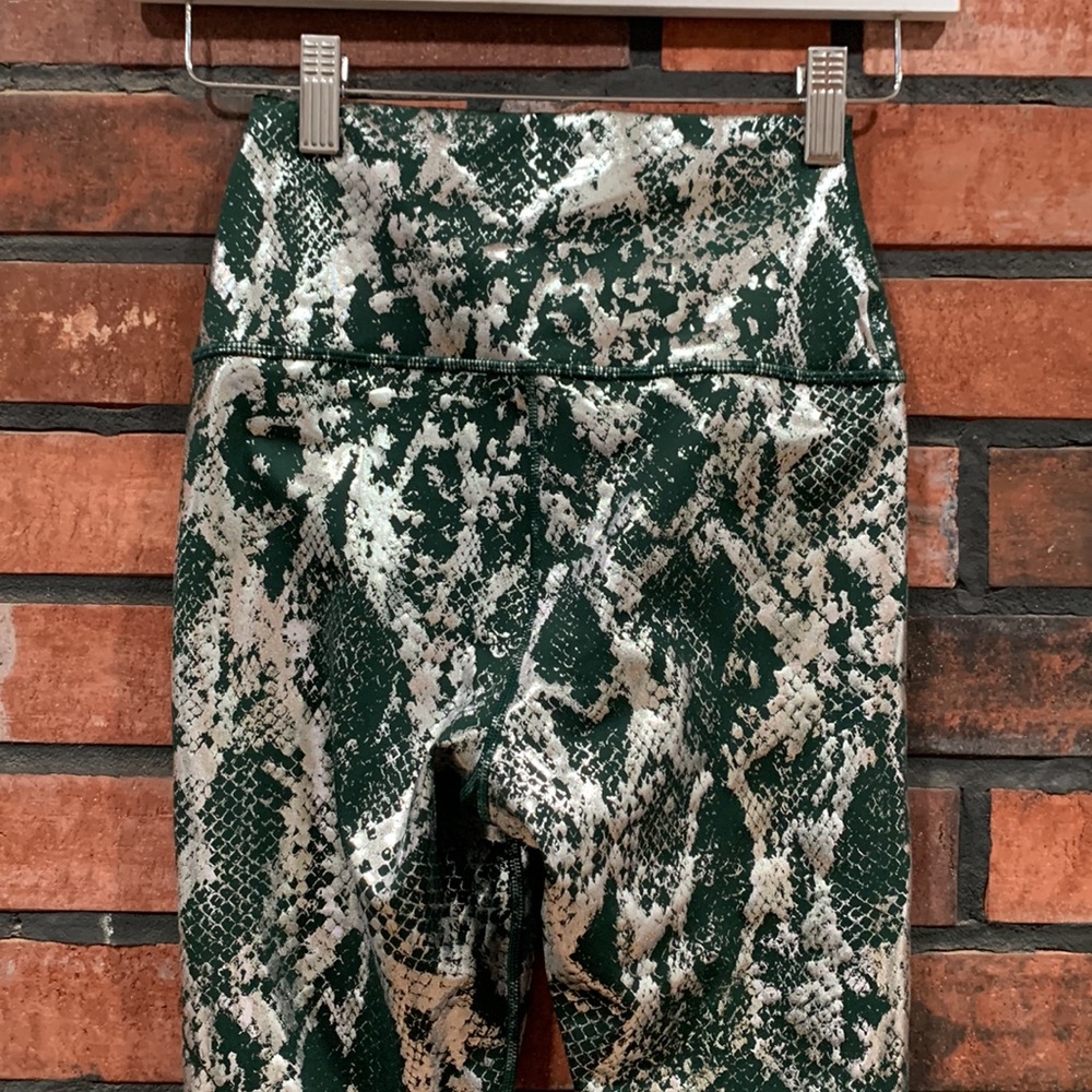 Carbon38 Metallic Snake High Rise Legging - image 6